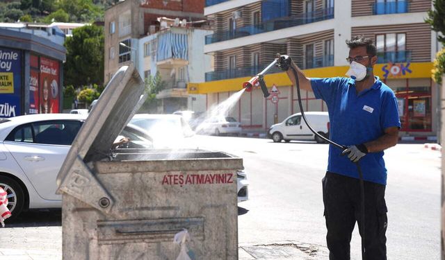 Kemalpaşa'da haşereyle mücadele hız kesmiyor