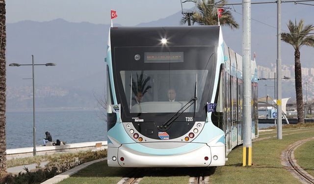 Konak Tramvayı'nda geçici sefer düzenlemesi