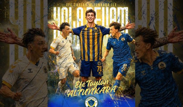 Menemen FK'dan Efe Taylan Altunkara ile 2 yıllık sözleşme