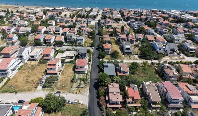 Urla'nın dört bir yanında yoğun mesai