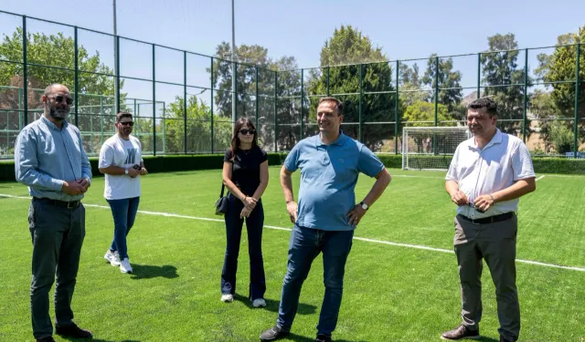 Bornova’da spor atağı: Beş tesis yenilendi, yeni sahalar yolda