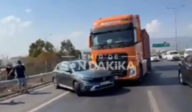 Buca-Bornova yolunda kaza: Trafik Ege Üniversitesi'ne uzandı