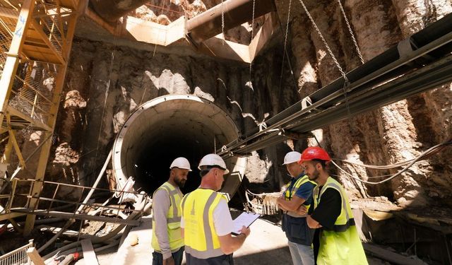Buca Metrosu’nda tüneller 22 kilometreye ulaştı