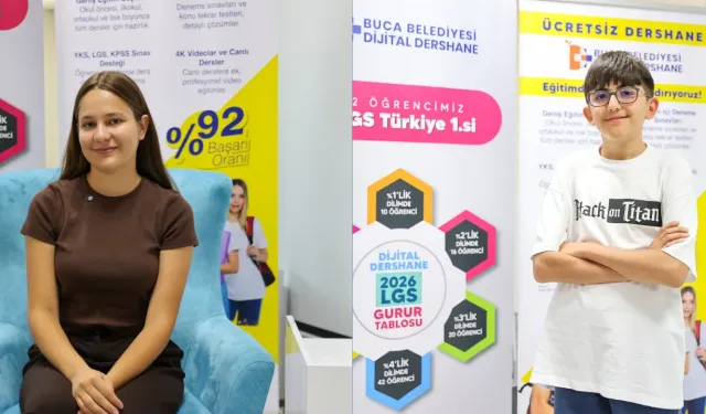 Buca’da Dijital Dershane desteği öğrencileri hedeflerine taşıdı
