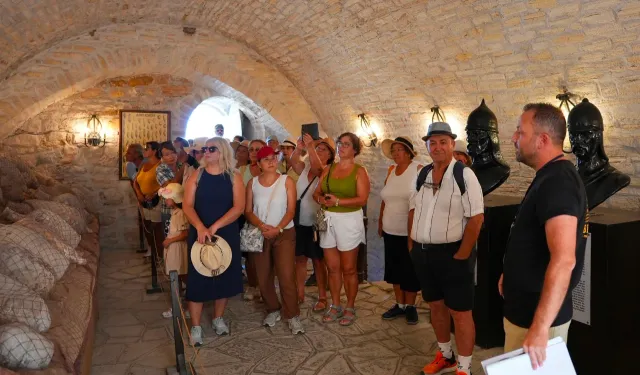 Çeşme’de binlerce yıllık mirasın izini sürdüler
