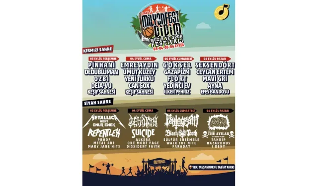 Didim'de tempo yükseliyor: MilyonFest için geri sayım!