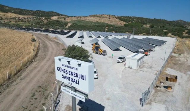 Dikili’nin GES yatırımı tamamlandı: Elektrik üretimi başladı