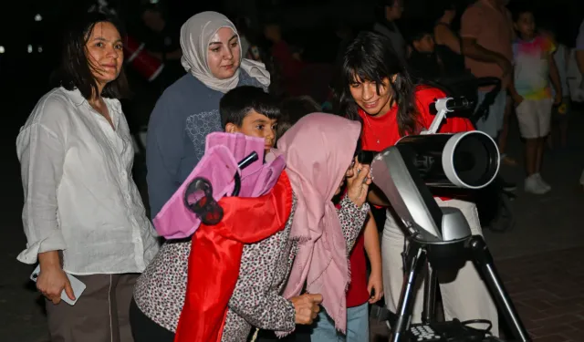 Bornova’da teleskoplarla gökyüzü gözlemi: Sıradaki durak Yeşilova Höyüğü