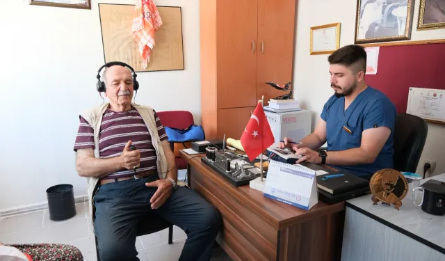 İşitme kaybına karşı Menemen'de kapsamlı tarama seferberliği