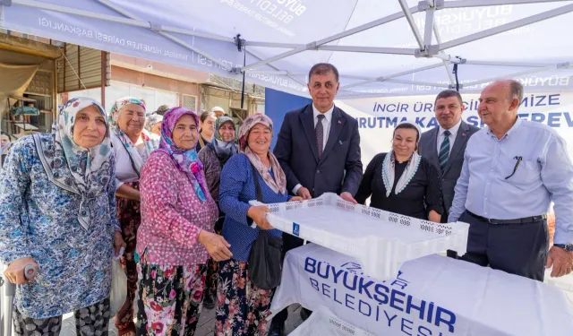 İzmir’de incir üreticisine 10 bin kerevet desteği