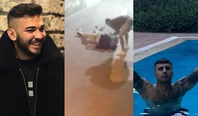 İzmir'de kan donduran olay kamerada! Boynundan kollarıyla sıktı, ölene kadar bırakmadı!