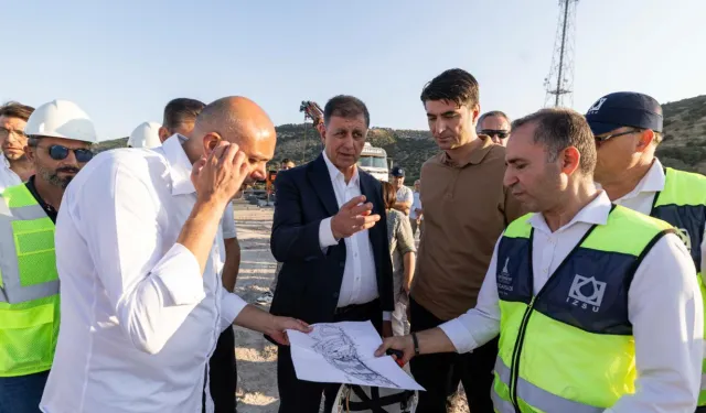 Dikili ve Yenişakran’da geleceğin altyapısı kuruluyor