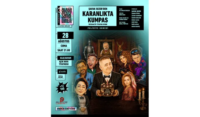 "Karanlıkta Kumpas" ilk kez Aliağa’da perde açacak
