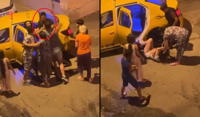 İzmir'in Konak ilçesinde taksi başında arbede: Genç kadın darbedildi
