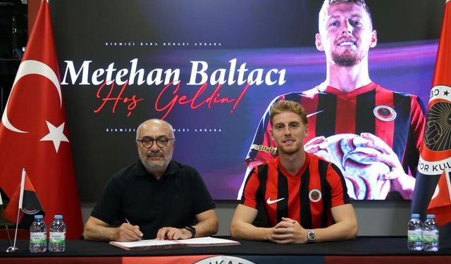 Metehan Baltacı'nın yeni adresi Gençlerbirliği oldu!