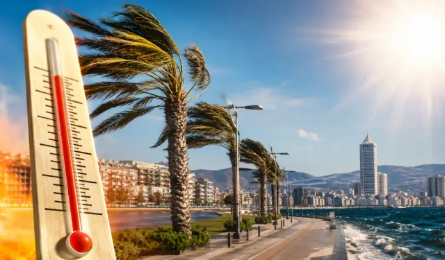 Meteoroloji İzmir’i uyardı: Kuvvetli rüzgar etkili olacak