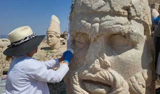 Nemrut Dağı’ndaki 2 bin yıllık heykellere nanoteknolojili koruma