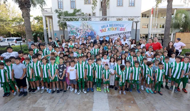 Sanattan bilime: Urla’da 500 çocuk atölyelerde buluştu