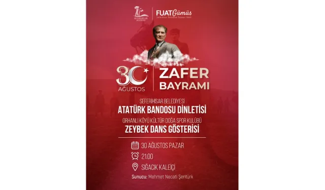 Seferihisar Büyük Zafer’in 104. yılını kutlayacak