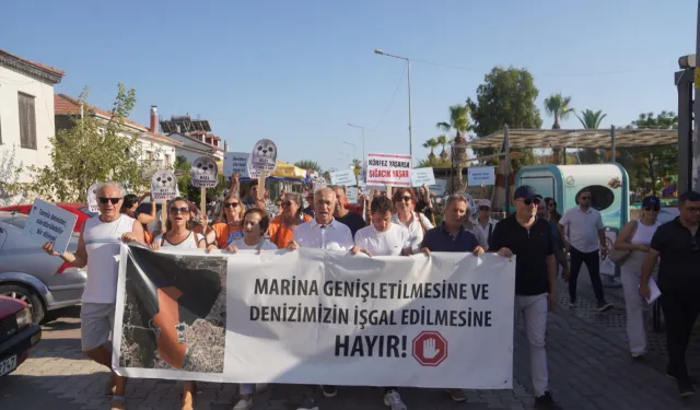 Sığacık’ta marina projesine karşı ortak ses!