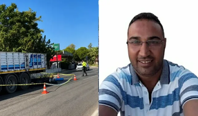 İzmir'de park halindeki tıra çarpan motosiklet sürücüsü hayatını kaybetti