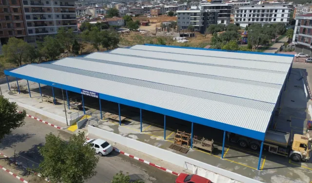 Ulucak Pazaryeri yeni görünümüne kavuştu