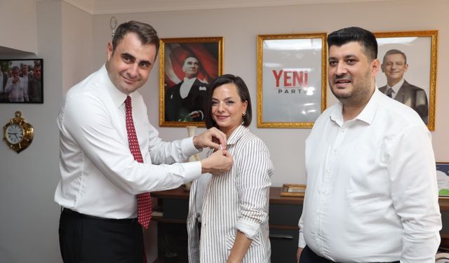 Başkan Helil Kınay, Yeni Parti’ye katıldı