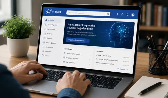 'Yapay zeka okuryazarlık seviyesi' e-Devlet üzerinden ölçülecek