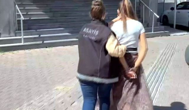 8 ayrı aranma kaydı bulunan kadın yakalandı
