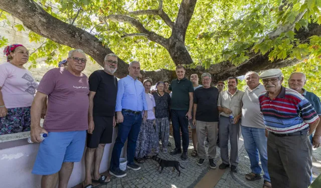 Başkan Tugay’ın Bergama turu
