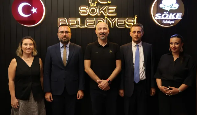 GEKA heyetinden Söke Belediyesi’ne kalkınma ziyareti