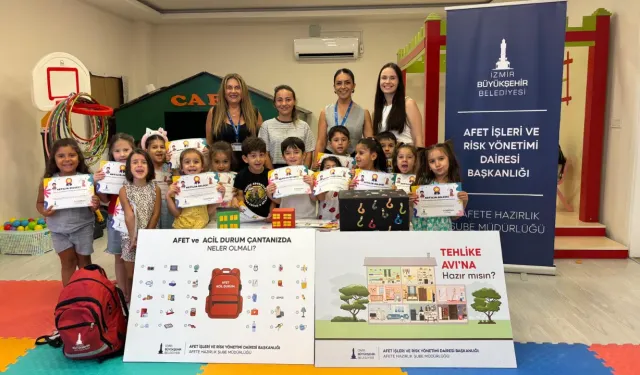 İzmir’de çocuklara afet eğitimi: 3 bin 520 çocuğa ulaşıldı