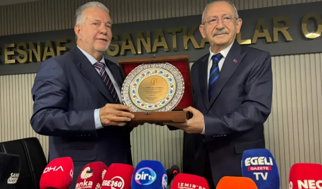 Kılıçdaroğlu İzmir’de  esnaf ve sanayiciler ile bir araya geldi
