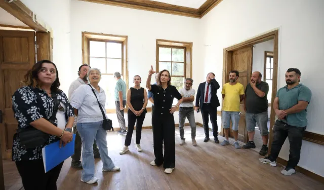 Latife Hanım Köşkü yeniden açılıyor: Restorasyonda son aşama