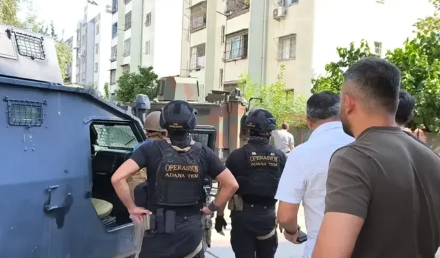 Polis yakalamak için adrese gitti, şüpheli el bombasıyla kendini eve kilitledi