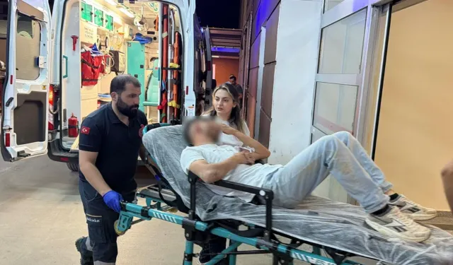Sokak ortasında darp edildi