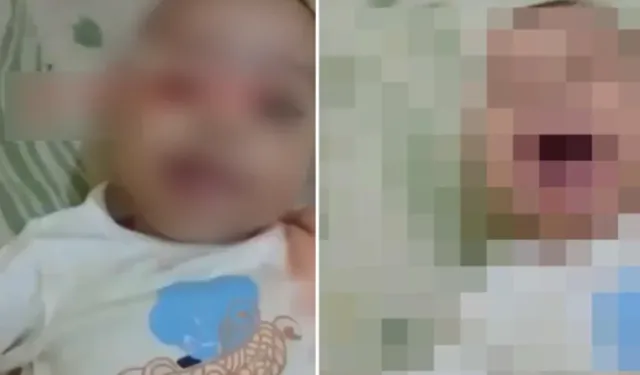 4 aylık bebeğine şiddet uygulayıp babasına video gönderdi