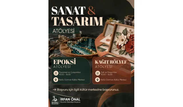 Bayraklı'da iki yeni sanat atölyesi açılıyor