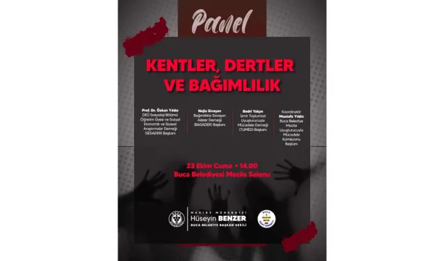 Buca Belediyesi bağımlılık sorununa dikkat çekecek