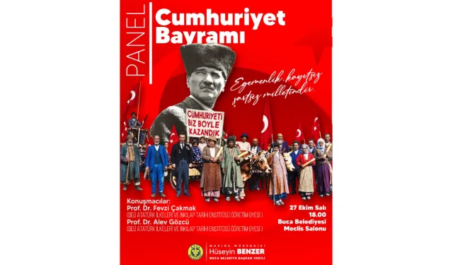 Buca’da Cumhuriyet’in 103. yılına yakışır kutlama