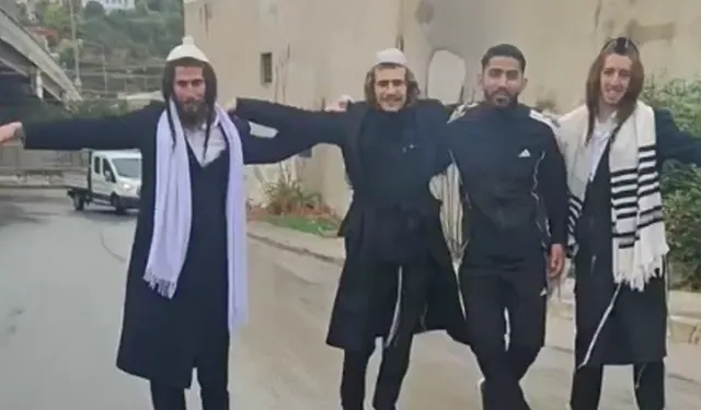 İzmir'de Netanyahu'nun seçim yenilgisini kutlayan Yahudiler sokakta dans etti