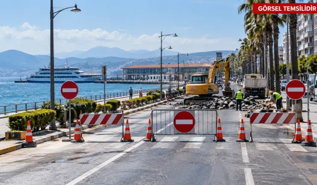 İzmir Konak’ta trafik düzenlemesi! Atatürk Caddesi araç trafiğine kapatıldı