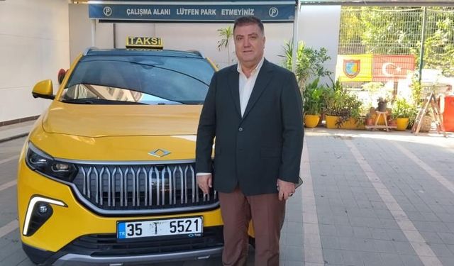 İzmir sokaklarında bir ilk: TOGG taksi yollara çıktı