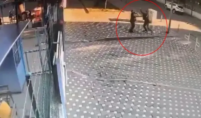 İzmir'de okul önünde bekçi ile öğretmen arasında arbede