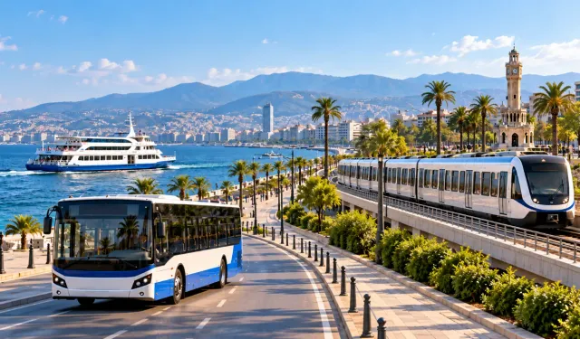 İzmir’de ulaşım nasıl sağlanıyor? Kentin dört bir yanına uzanan toplu taşıma ağı