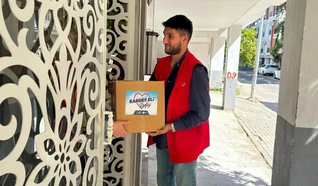 "Kardeşeli" projesinde gıda destekleri hanelere ulaştırılıyor