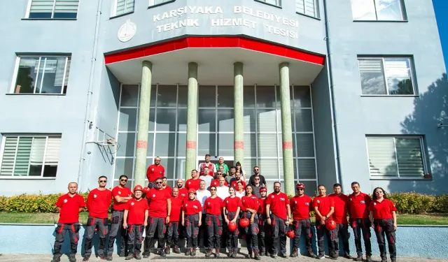 Karşıyaka’da personele deprem tahliye tatbikatı