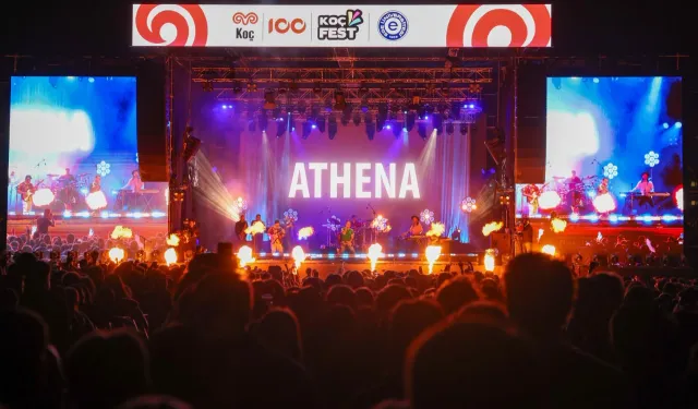 KoçFest finalinde Athena rüzgarı esti