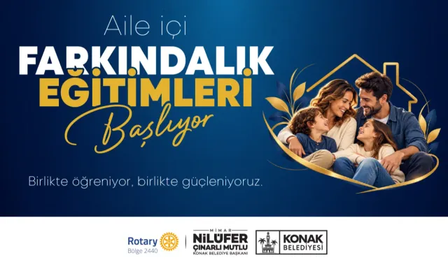 Konak’ta aile içi farkındalık seminerleri başlıyor