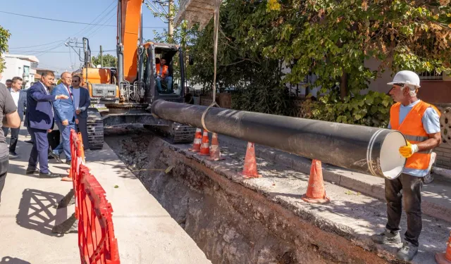 Sarnıç’ın su şebekesi yenilendi: 2 yıllık iş 1 yılda bitti